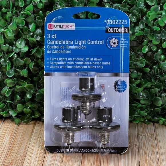 Utilitech Other Nib Utilitech Candelabra Automatic Dusk To Dawn